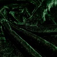 Soft Touch Green Velvet Fabric 0.80 Meter for Home Furnishing  in Surat