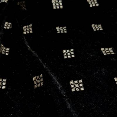 Square Buti Cushion 12x12 Inch Black Decorative Sofa Cushion (1 Piece) Manufacturers in Bihar