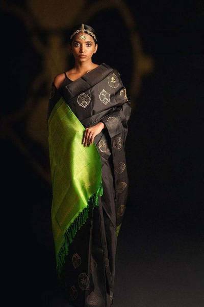 The Opulent Elegance of DCPL Banarasi Saree Silk Brocade Threads and Intricate Weaving in Surat