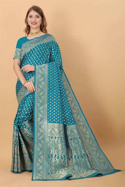 The Timeless Splendor of Kanjivaram Silk Sarees with Zari Weaving in Surat