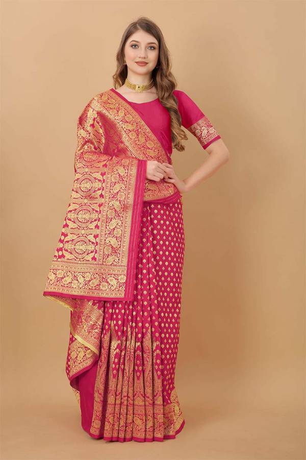 The Timeless Splendor of Kanjivaram Silk Sarees with Zari Weaving  in Surat