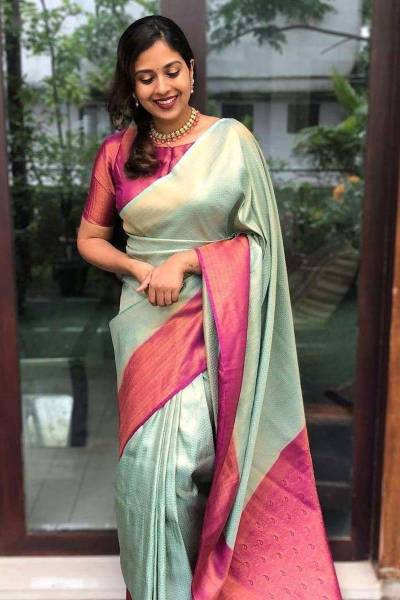 Threads of Golden Embellishing with Zari Weaving in Surat