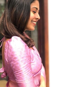 Tone-on-Tone Jacquard Banarasi Soft Silk Saree with Rich Pallu in Purple, Rust and Pink  in Surat