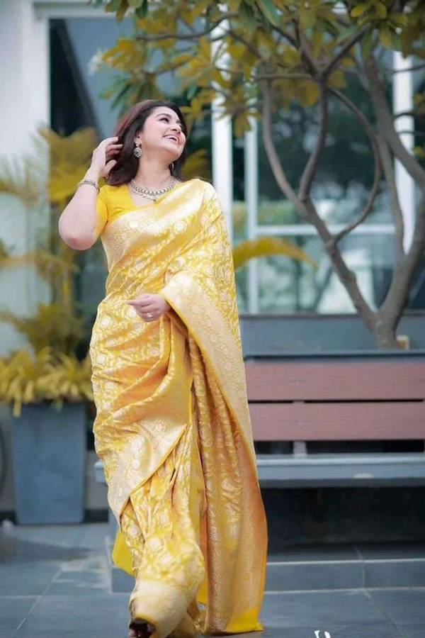 Tradition Meets Elegance Zari Motifs and Solid Jacquard Weave in a Stunning Saree  in Surat