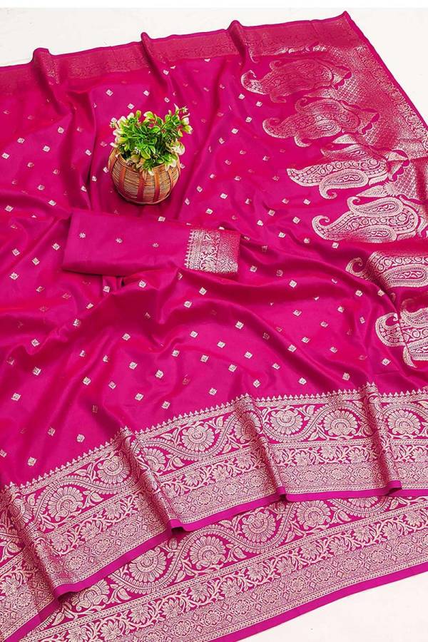 Tradition Meets Luxury Zari Weaving on Banarasi Silk Sarees  in Surat