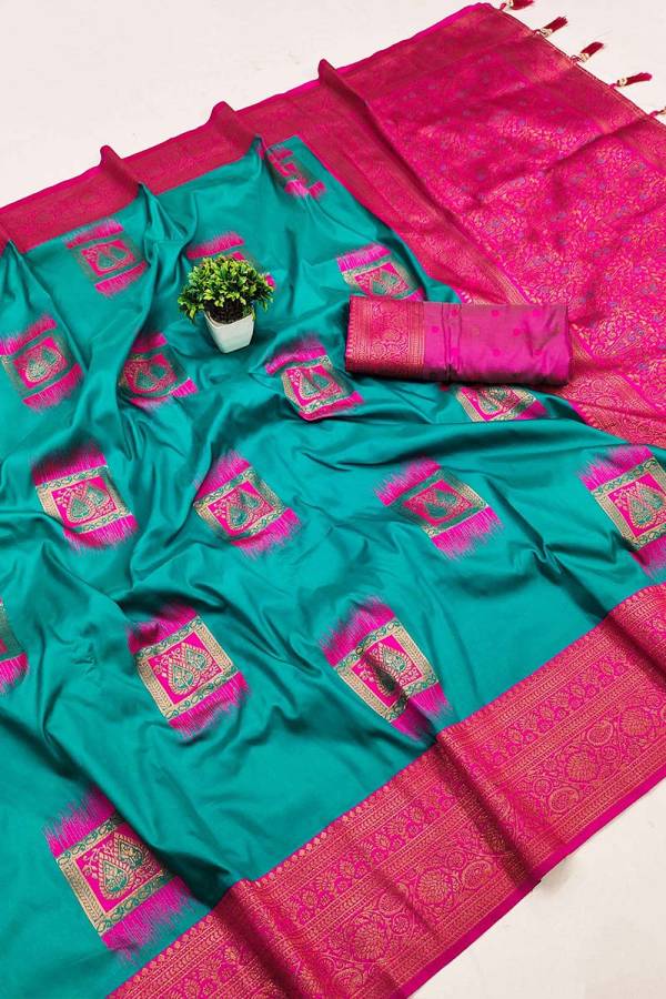 Traditional Elegance Kanjivaram Silk Saree with Self-Weaving Design  in Surat