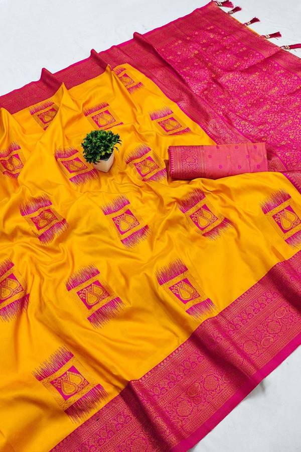 Traditional Elegance Kanjivaram Silk Saree with Self-Weaving Design  in Surat