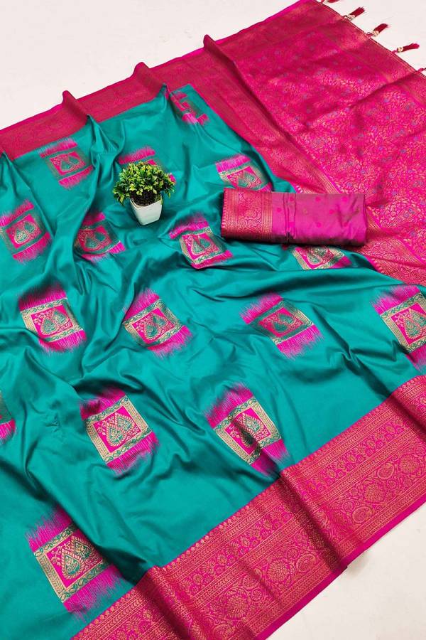 Traditional Elegance Kanjivaram Silk Saree with Self Weaving Design  in Surat