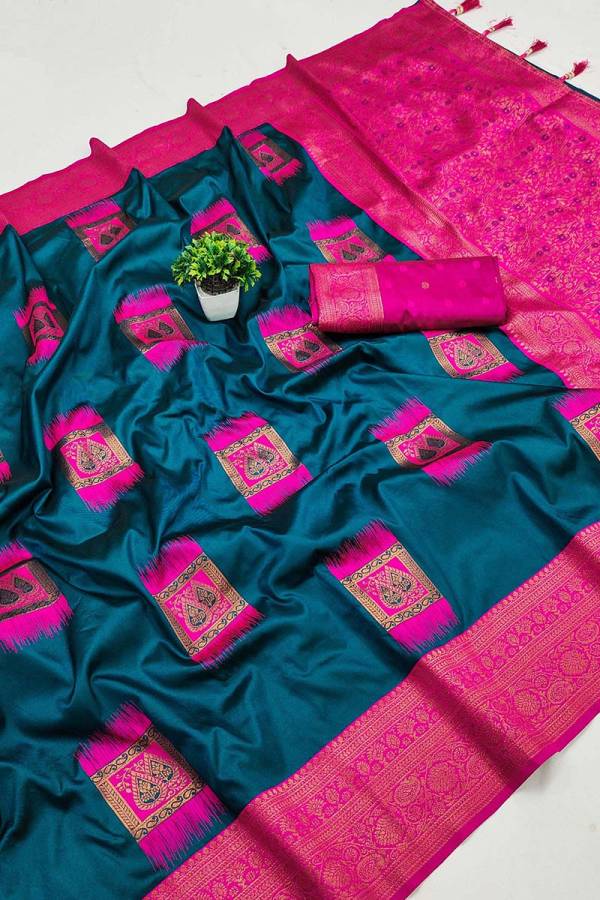 Traditional Elegance Kanjivaram Silk Saree with Self Weaving Design  in Surat