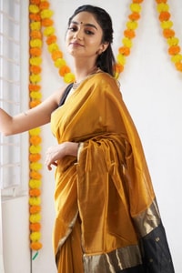 Two-Tone Contrast Pallu Banarasi Soft Silk Saree with Zari Buttis in Nine Colour Pairs  in Surat