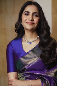 Violet Banarasi Soft Silk Saree with Gold Zari Floral Jaal and Wide Gold Border  in Surat
