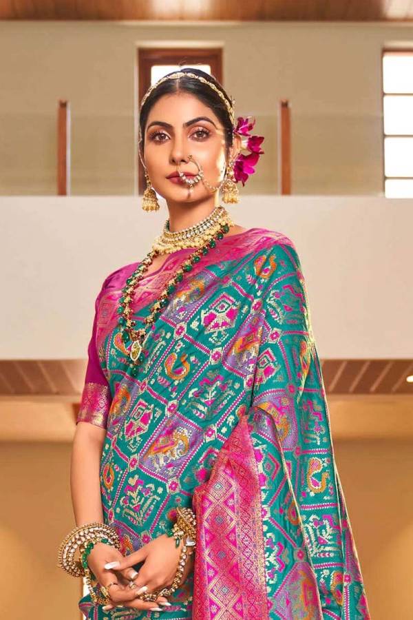 Wedding Ready Patola Soft Silk Saree with Intricate Designs  in Surat