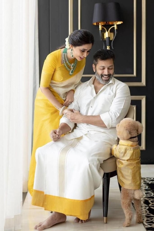 Yellow and Off-White Half and Half Banarasi Soft Silk Saree with Gold Zari Border  in Surat