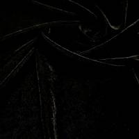 solid-velvet-fabric-black-3-meter  in Surat