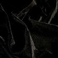 solid-velvet-fabric-black-4-meter  in Surat