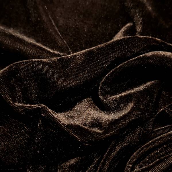 solid-velvet-fabric-coffee-3-meter  in Surat