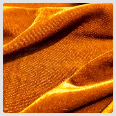 solid-velvet-fabric-mustard-3-meter in Surat