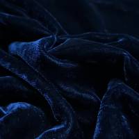 solid-velvet-fabric-navy-blue-1-meter  in Surat