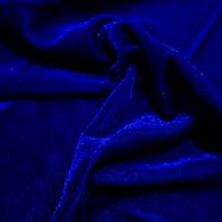 solid-velvet-fabric-royal-blue-1-meter  in Surat