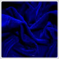 solid-velvet-fabric-royal-blue-5-meter  in Surat