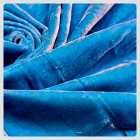 solid-velvet-fabric-sky-blue-2-5-meter  in Surat