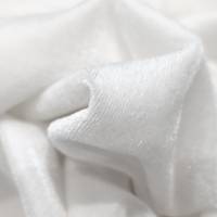solid-velvet-fabric-white-2-5-meter  in Surat