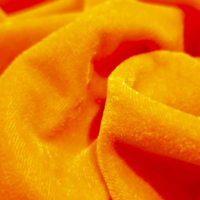 solid-velvet-fabric-yellow-1-meter Manufacturers in Doom Dooma
