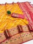 Luxurious Meenakari Saree Soft Organza Silk  Rich Pallu Silk Designer Saree